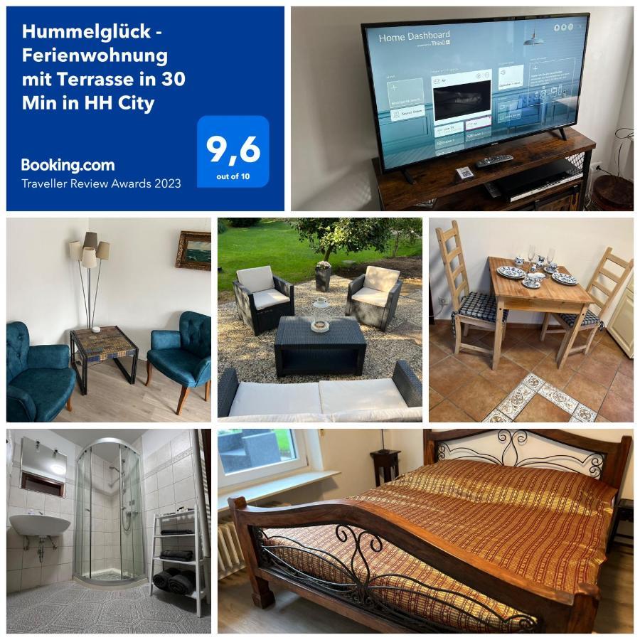 Hummelglueck - Ferienwohnung Mit Terrasse In 30 Min In Hh City 벤데스토르프 외부 사진